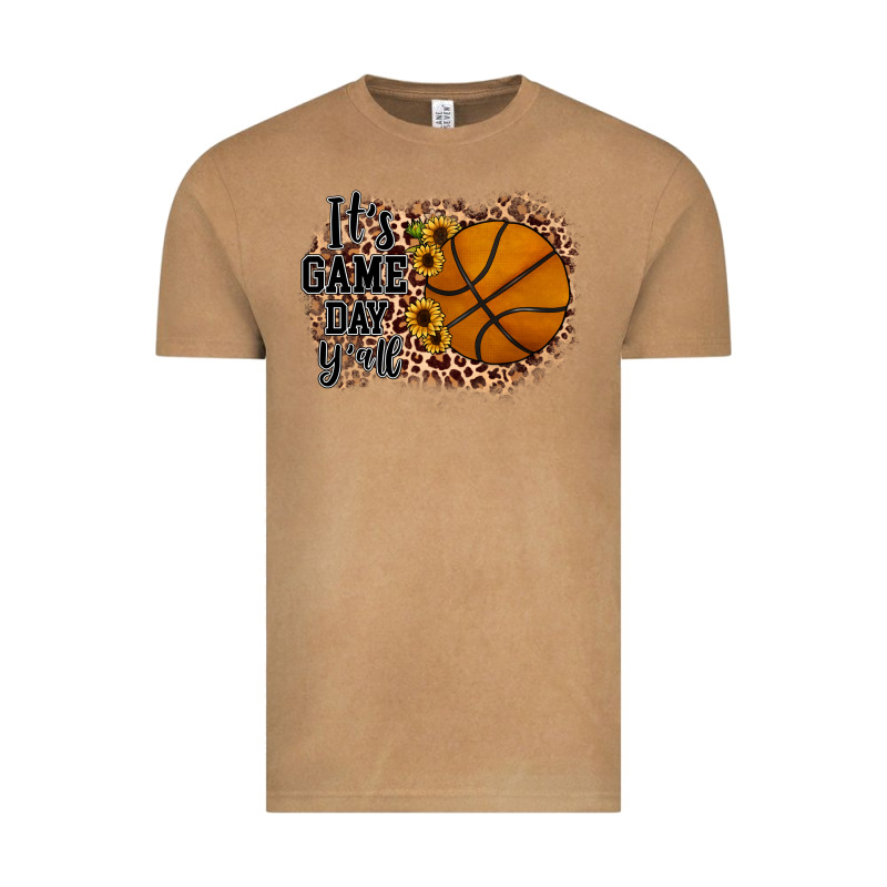 It's Game Day Y'all Basketball Vintage Tee by JahusDesignShop | Teevron