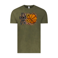Vintage Olive it's game day y'all basketball Vintage Tee - JahusDesignShop