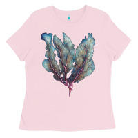 Bubblegum Pink Venus Fan Sea Coral Ladies Tee - LillyAllenDesigns