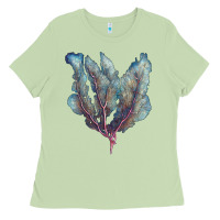 Matcha Venus Fan Sea Coral Ladies Tee - LillyAllenDesigns