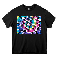 Black tie dye colourful race flag background 3200x2400 Heavy Core Tee - AdoDesignShop