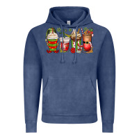Elf Coffee Cups Vintage Hoodie | Teevron
