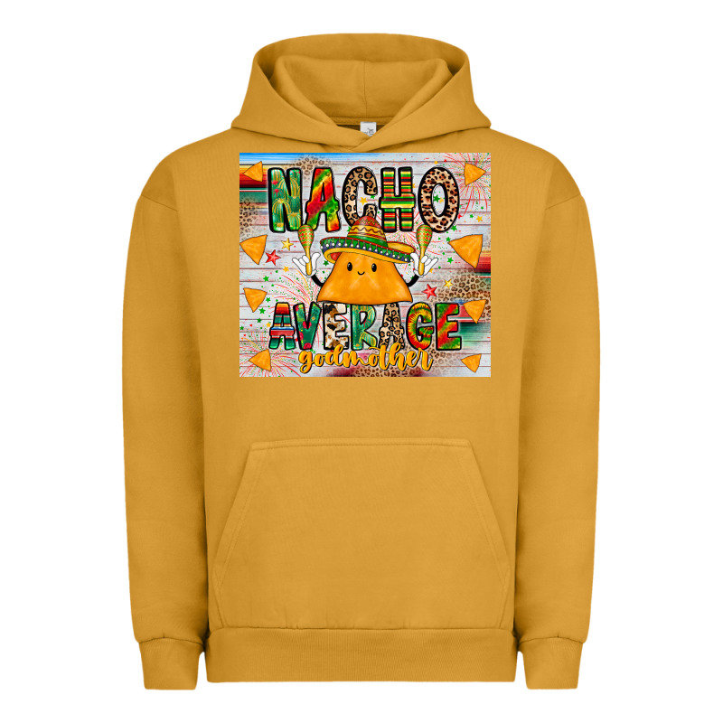 Nacho Average God Mother Urban Hoodie by CowhideDigitalArt | Teevron