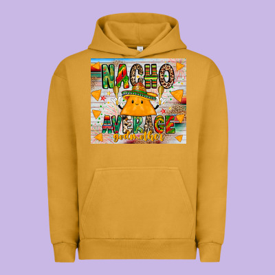Nacho Average God Mother Urban Hoodie Designed By Cowhidedigitalart
