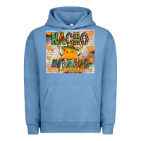 Pigment Pebble Blue Nacho Average God mother Urban Hoodie - CowhideDigitalArt