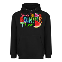 Black Sweet summer time Heavyweight Hoodie - FaDigitalArtStudio