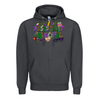 Smoke assistant principal mardi gras Zipper Hoodie - CowGirlArtShop