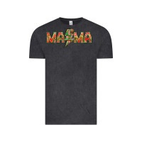 Vintage Black Mama Christmas lightning bolt Vintage Tee - NancyCooperArtShop