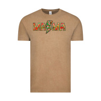 Vintage Coffee Mama Christmas lightning bolt Vintage Tee - NancyCooperArtShop