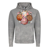 Cloud Rock christmas pan dulce Vintage Hoodie - MaliasSmallBusiness