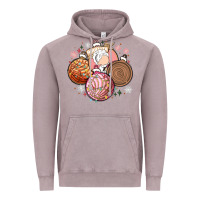 Vintage Zinc christmas pan dulce Vintage Hoodie - MaliasSmallBusiness