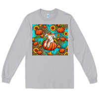 Moon Dust fall pumpkin lamb Long Sleeve Tee - Jasminsmagicworld