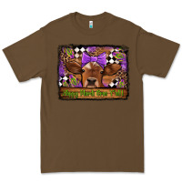 Cacao happy mardi gras y'all cow Premium Tee - Jasminsmagicworld