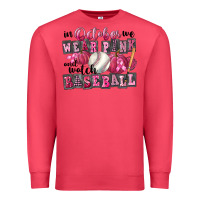 Cardinal In October We Wear Pink And Watch Baseball Premium Sweatshirt - FaDigitalArtStudio