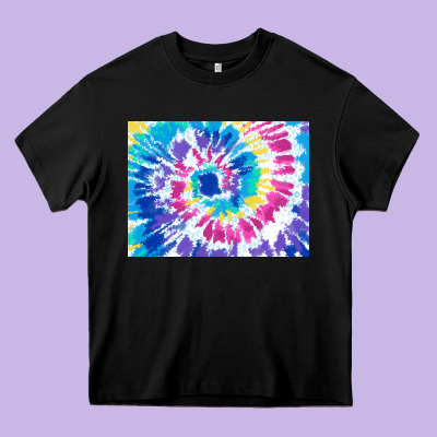 Tie Dye Background Colourful Leopard 2 3200x2400 Heavy Core Tee Designed By Adodesignshop