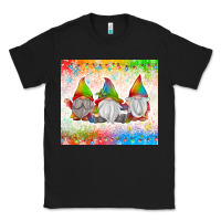 Black christmas lights gnome Classic Tee - MaliasSmallBusiness