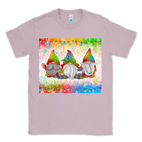 Lilac christmas lights gnome Classic Tee - MaliasSmallBusiness