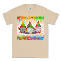 Mushroom christmas lights gnome Classic Tee - MaliasSmallBusiness