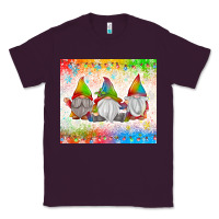 Plum christmas lights gnome Classic Tee - MaliasSmallBusiness