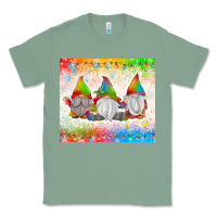 Sage christmas lights gnome Classic Tee - MaliasSmallBusiness