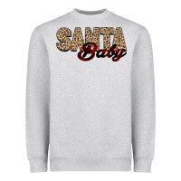 Heather Grey Santa Baby Heavyweight Sweatshirt - Bettercallsaul