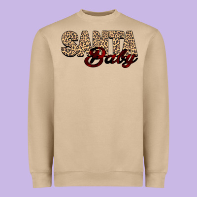Santa Baby Heavyweight Sweatshirt Designed By Bettercallsaul
