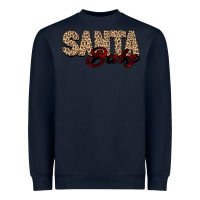 Navy Santa Baby Heavyweight Sweatshirt - Bettercallsaul
