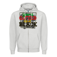 Dove Grey young gifted and black Zipper Hoodie - CowGirlArtShop