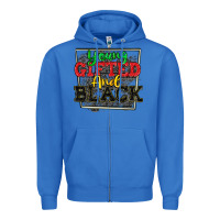 True Royal young gifted and black Zipper Hoodie - CowGirlArtShop