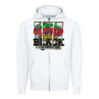 White young gifted and black Zipper Hoodie - CowGirlArtShop