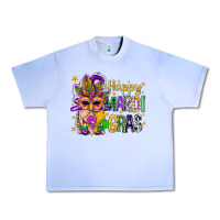 Grape Ice Happy Mardi Gras With Gnome Urban Heavy Tee - BundleAndBundleShop