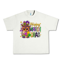 Pistachio Happy Mardi Gras With Gnome Urban Heavy Tee - BundleAndBundleShop