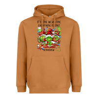 Meerkat its fine were fine everything is fine cnacrew Heavyweight Hoodie - FaDigitalArtStudio