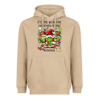 Mushroom its fine were fine everything is fine cnacrew Heavyweight Hoodie - FaDigitalArtStudio