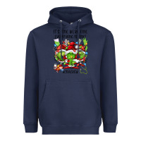 Navy its fine were fine everything is fine cnacrew Heavyweight Hoodie - FaDigitalArtStudio