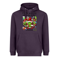 Plum its fine were fine everything is fine cnacrew Heavyweight Hoodie - FaDigitalArtStudio