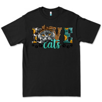 Black love cats scottish fold Premium Tee - LillyAllenDesigns