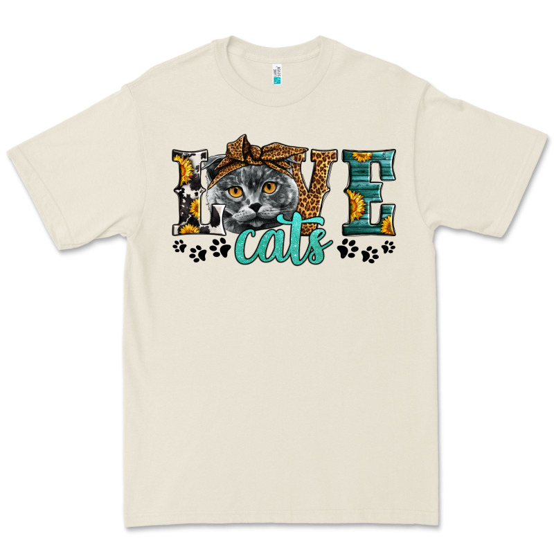 Love Cats Scottish Fold Premium Tee by LillyAllenDesigns | Teevron