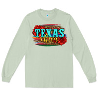 Matcha Texas Chica with roses Long Sleeve Tee - Jasminsmagicworld