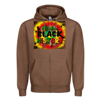 Chestnut we are black history Zipper Hoodie - CowGirlArtShop