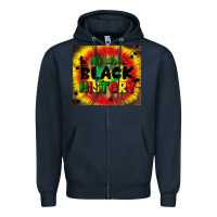 Navy we are black history Zipper Hoodie - CowGirlArtShop