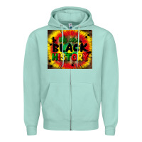 Seafoam we are black history Zipper Hoodie - CowGirlArtShop