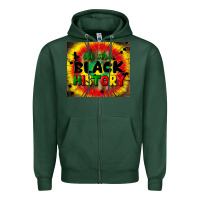 Sports Green we are black history Zipper Hoodie - CowGirlArtShop