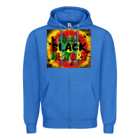 True Royal we are black history Zipper Hoodie - CowGirlArtShop