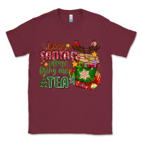 Deer Santa Please Bring Me Tea Classic Tee | Teevron