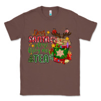 Chestnut deer santa please bring me tea Classic Tee - MaliasSmallBusiness