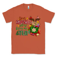 Copper deer santa please bring me tea Classic Tee - MaliasSmallBusiness