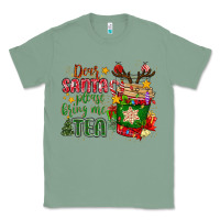 Sage deer santa please bring me tea Classic Tee - MaliasSmallBusiness