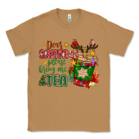Toasted Coconut deer santa please bring me tea Classic Tee - MaliasSmallBusiness