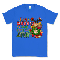 True Royal deer santa please bring me tea Classic Tee - MaliasSmallBusiness